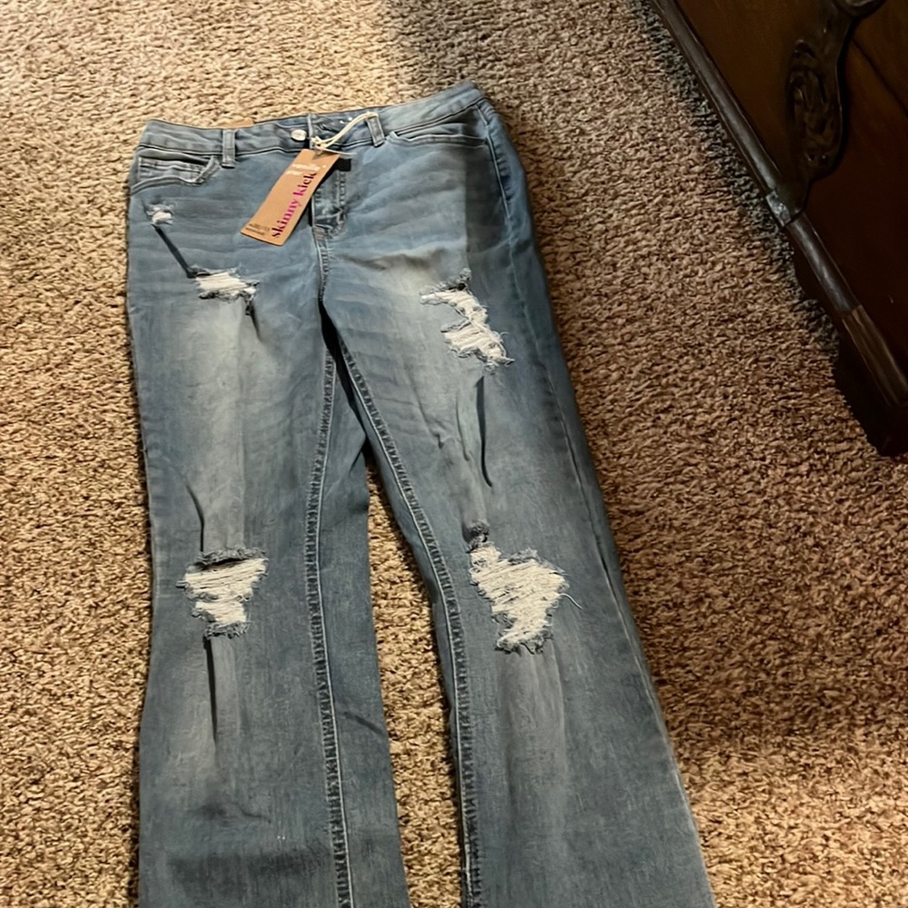 Vanilla Star skinny kick jeans
